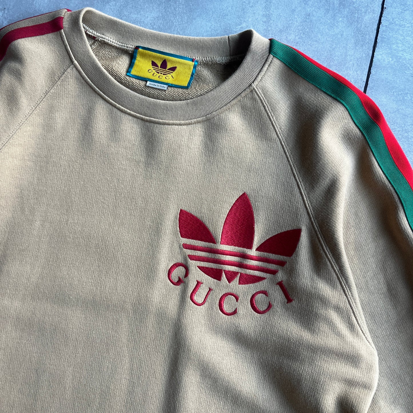 Poleron Gucci x Adidas