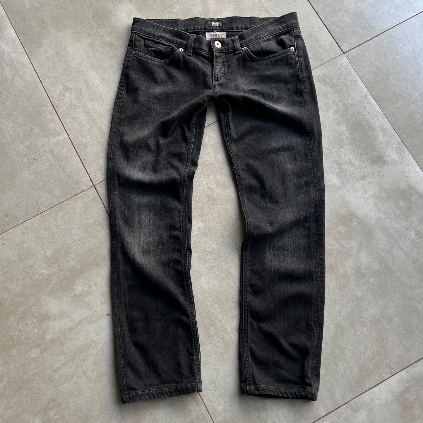 Dolce & Gabbana Low waist denim pants