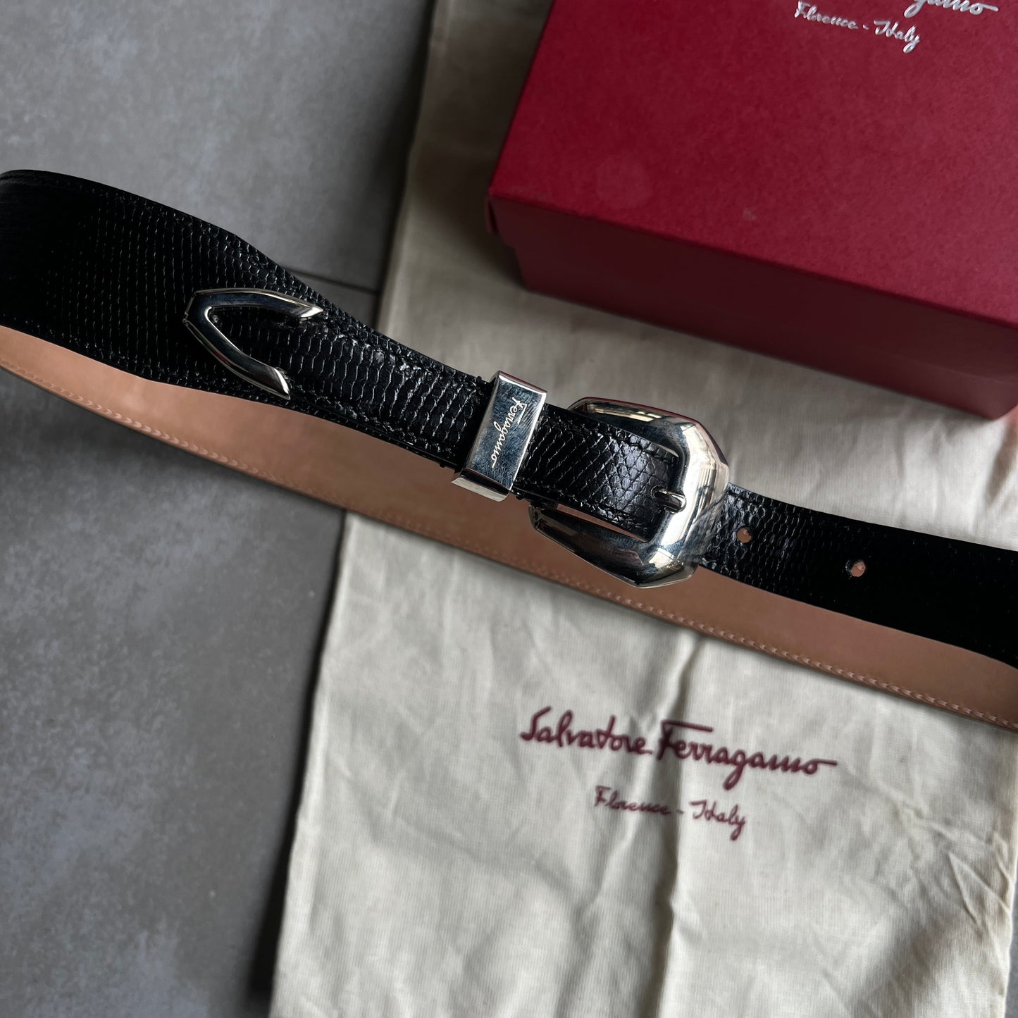 Cinturón Salvatore Ferragamo