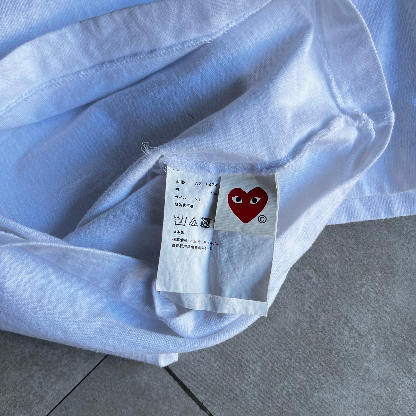 Polera Play Comme Des Garçons