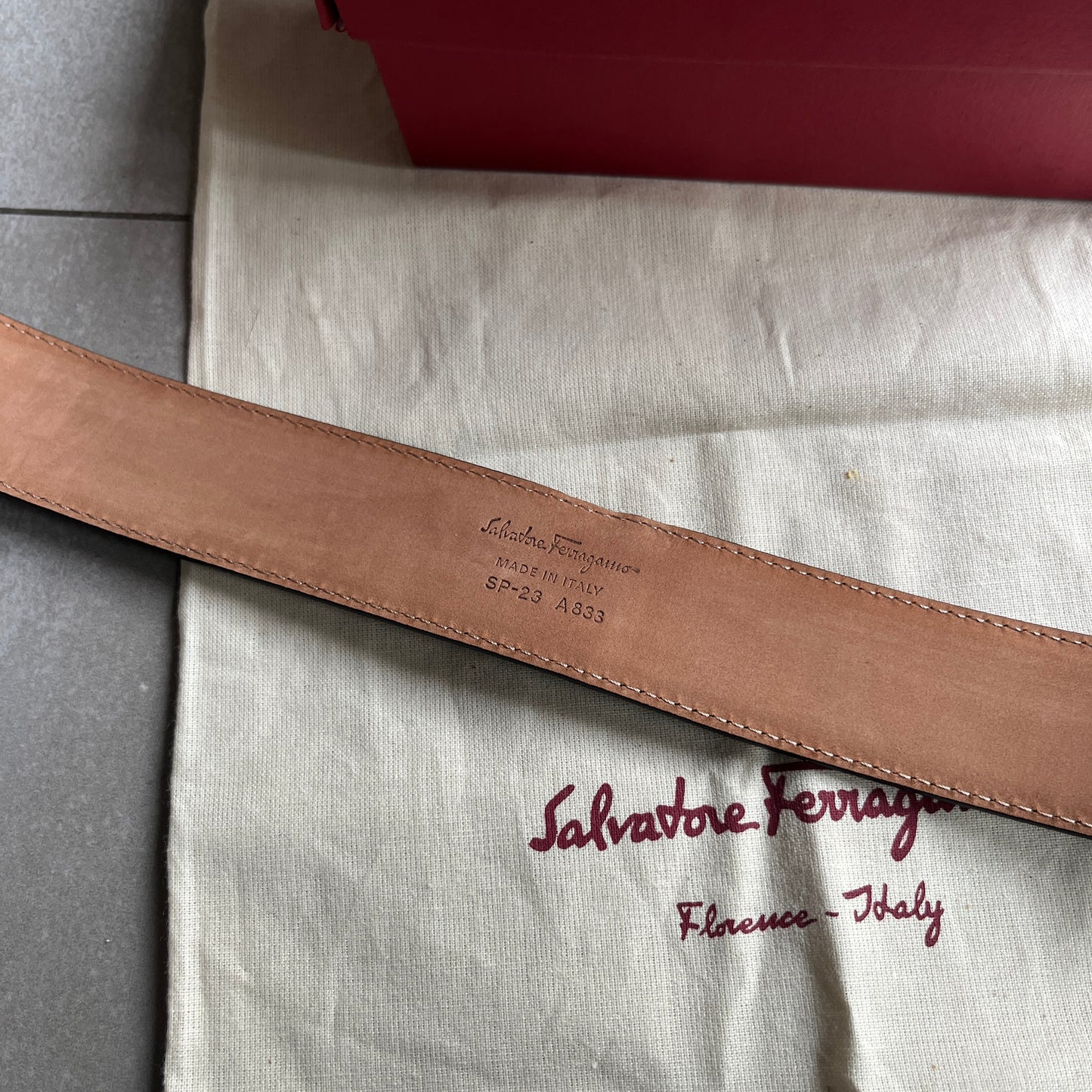 Cinturón Salvatore Ferragamo