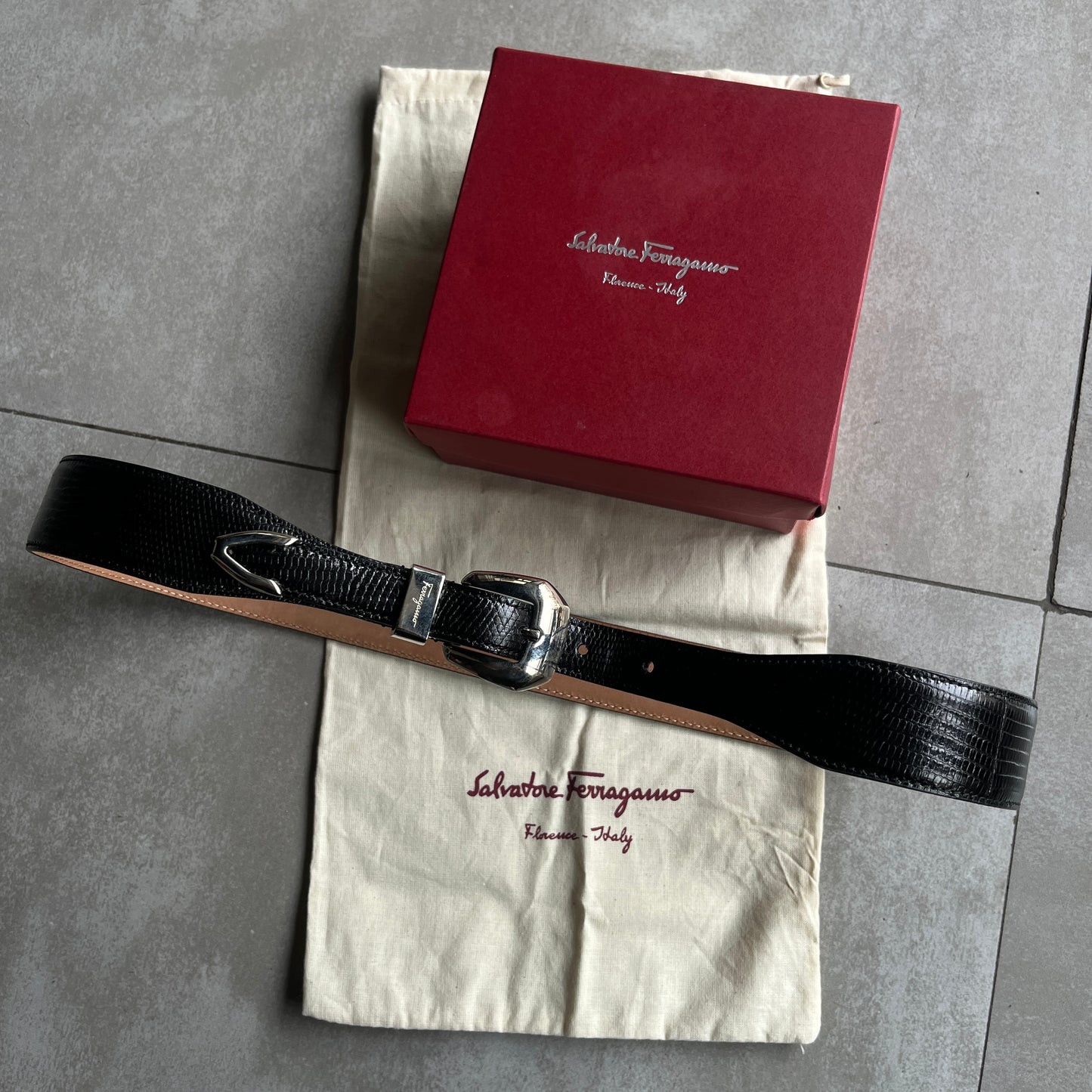 Cinturón Salvatore Ferragamo