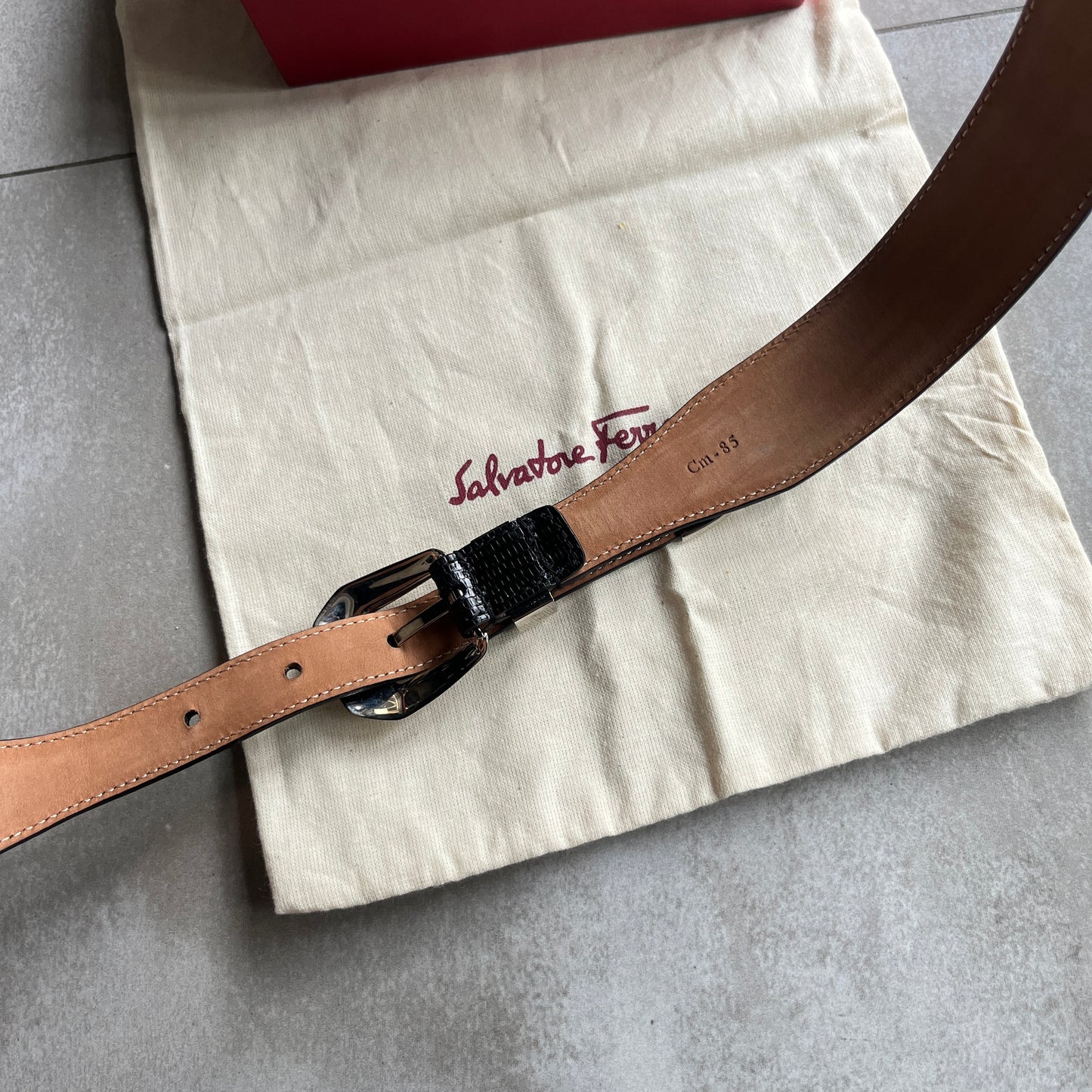 Cinturón Salvatore Ferragamo