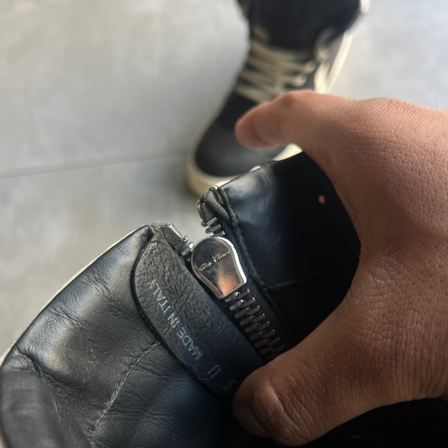 Zapatillas Rick Owens Geo Basket