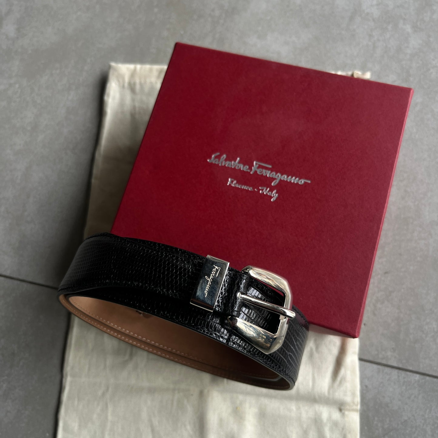 Cinturón Salvatore Ferragamo