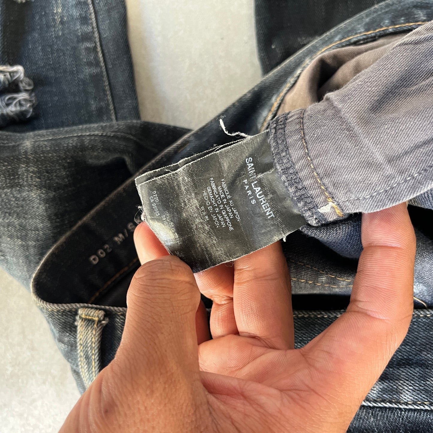 Pantalon Saint Laurent Hedi slimane