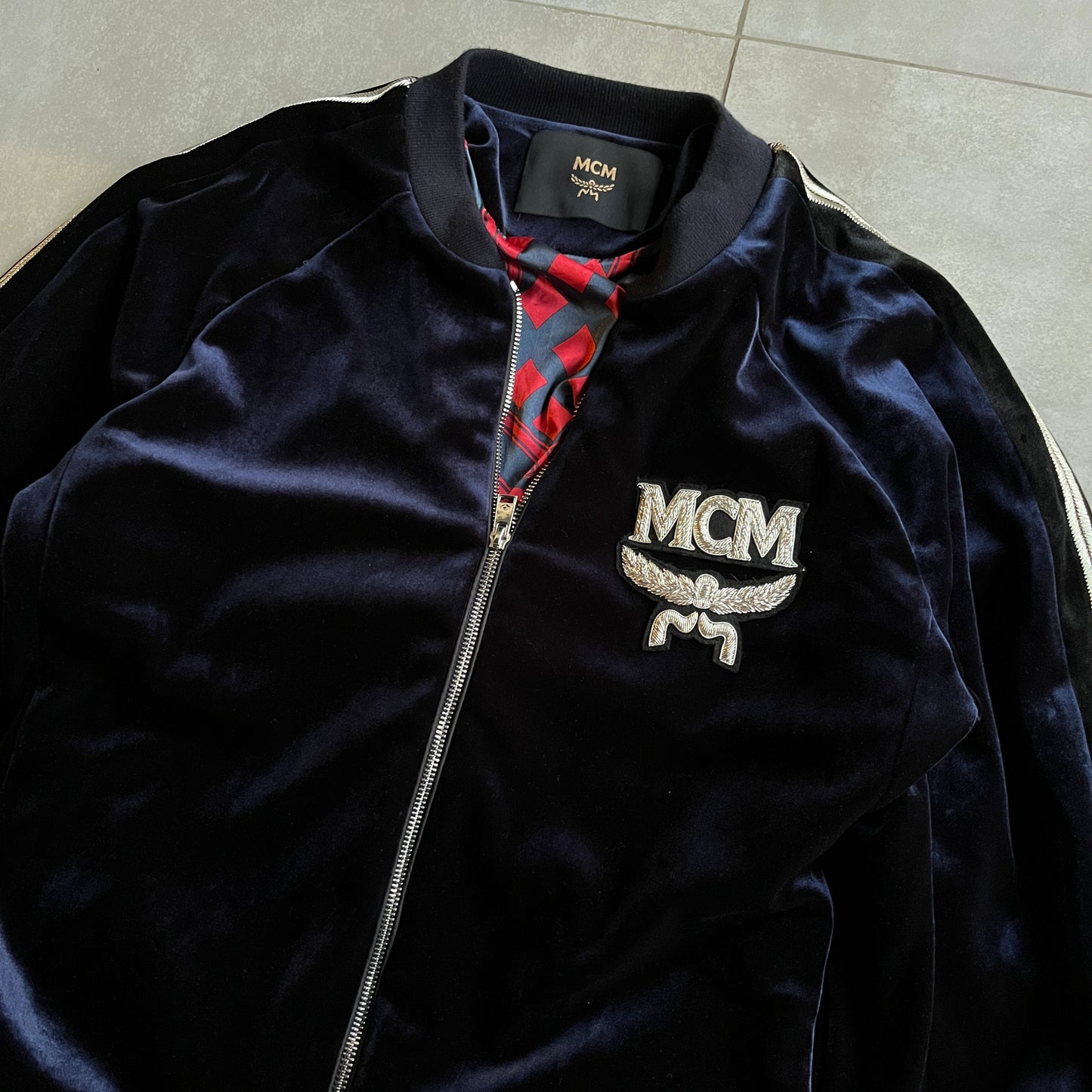 MCM Velour Track Suit