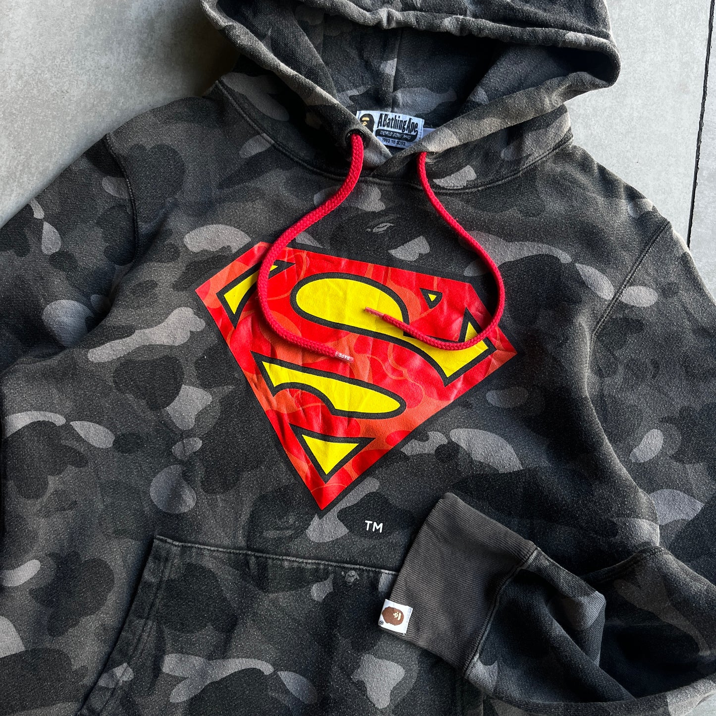 Poleron Bape x Supermán