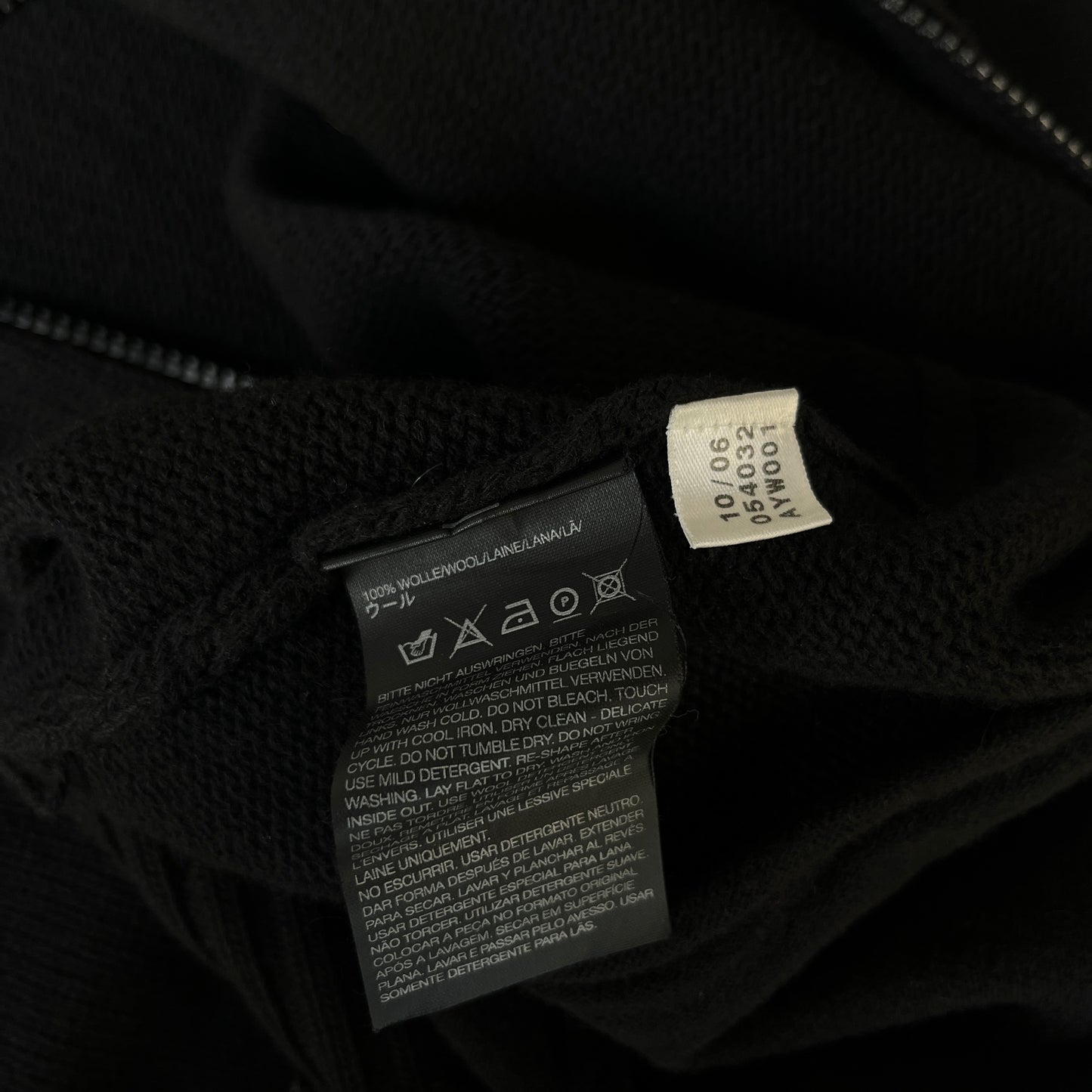 Y-3 Zip up Knit